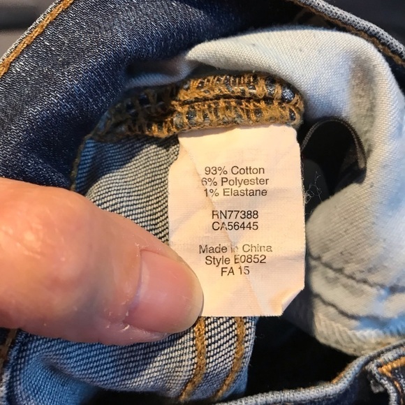 Madewell distressed high riser skinny jeans - Picture 11 of 15